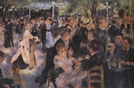 Pierre-Auguste Renoir Ball at the Moulin de la Galette (nn03) China oil painting art